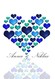blue art heart hj, rh